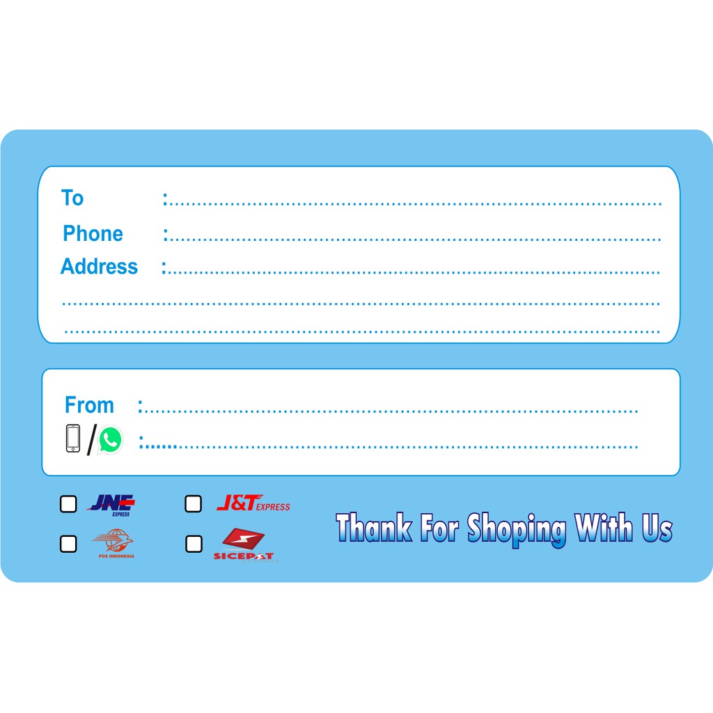 

LABEL PENGIRIMAN ONLINE SHOP - STIKER LABEL PENGIRIMAN OLSHOP - LABEL PENGIRIMAN - STIKER PENGIRIMAN