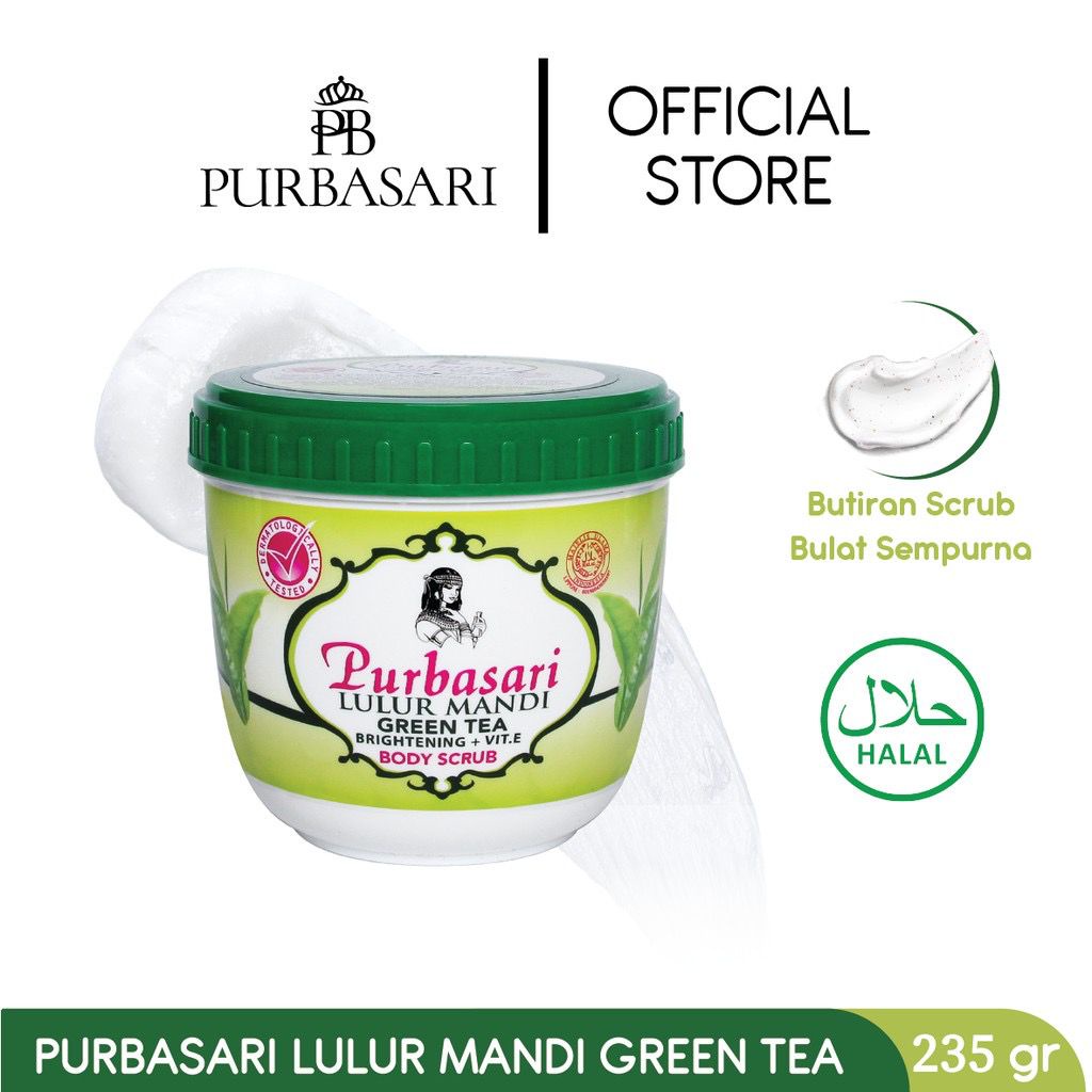 Purbasari Lulur Mandi | Body Scrub 235gr