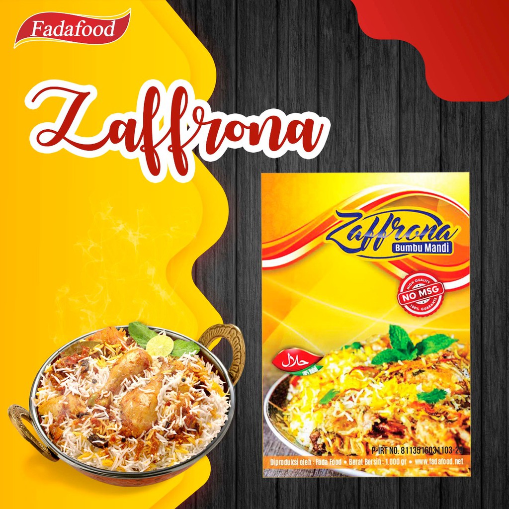 

Bumbu Nasi Mandi Mandhi Zaffrona 100gr