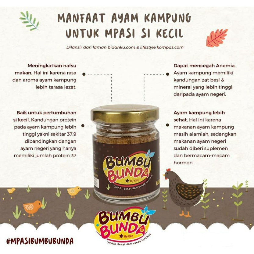 BUMBU BUNDA by Elia Kaldu MPASI Bayi Homemade Kaldu Non MSG Kaldu Jamur Slow Cooker Food Powder 50g non gulgar non pengawet non msg Kaldu Pawon ibun Kaldu Maseko Kaldu AIKO Kaldu Kaldu MPASI Penambah BB BOSTER