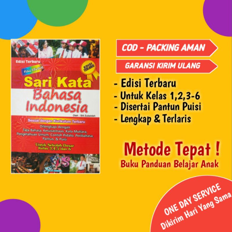 Buku Sari Kata Sari Kata Bahasa Indonesia Shopee Indonesia