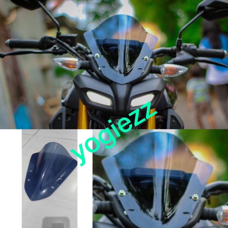 windshield all new yamaha mt15 visor mt15 flyscreen front shield mt 15 non carbon