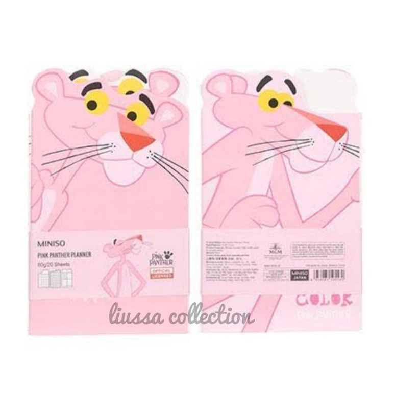 

Buku Miniso - Pink Panther Planner