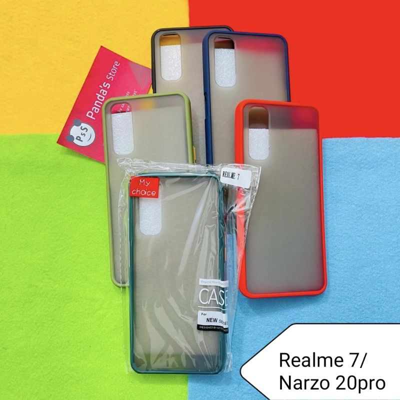 Case Realme 7/Narzo 20pro My choice softcase Original Dove Oil [Premium]