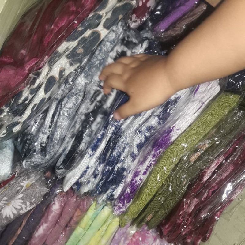 DASTER MANOHARA PENDEK POLOS BALI KEKINIAN/DASTER BALI RAYON PREMIUM-random