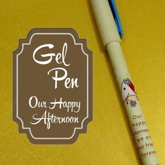 

Pulpen / Bolpen / PEN GEL Fancy - Happy Afternoon