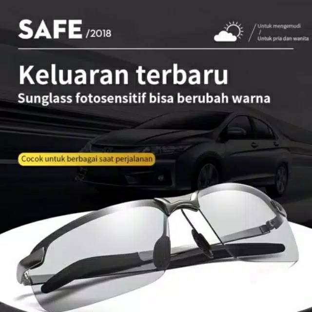 Kacamatafashion wanita dan Pria Polarized Original kaca mata anti radiasi gaya keren kekinian import