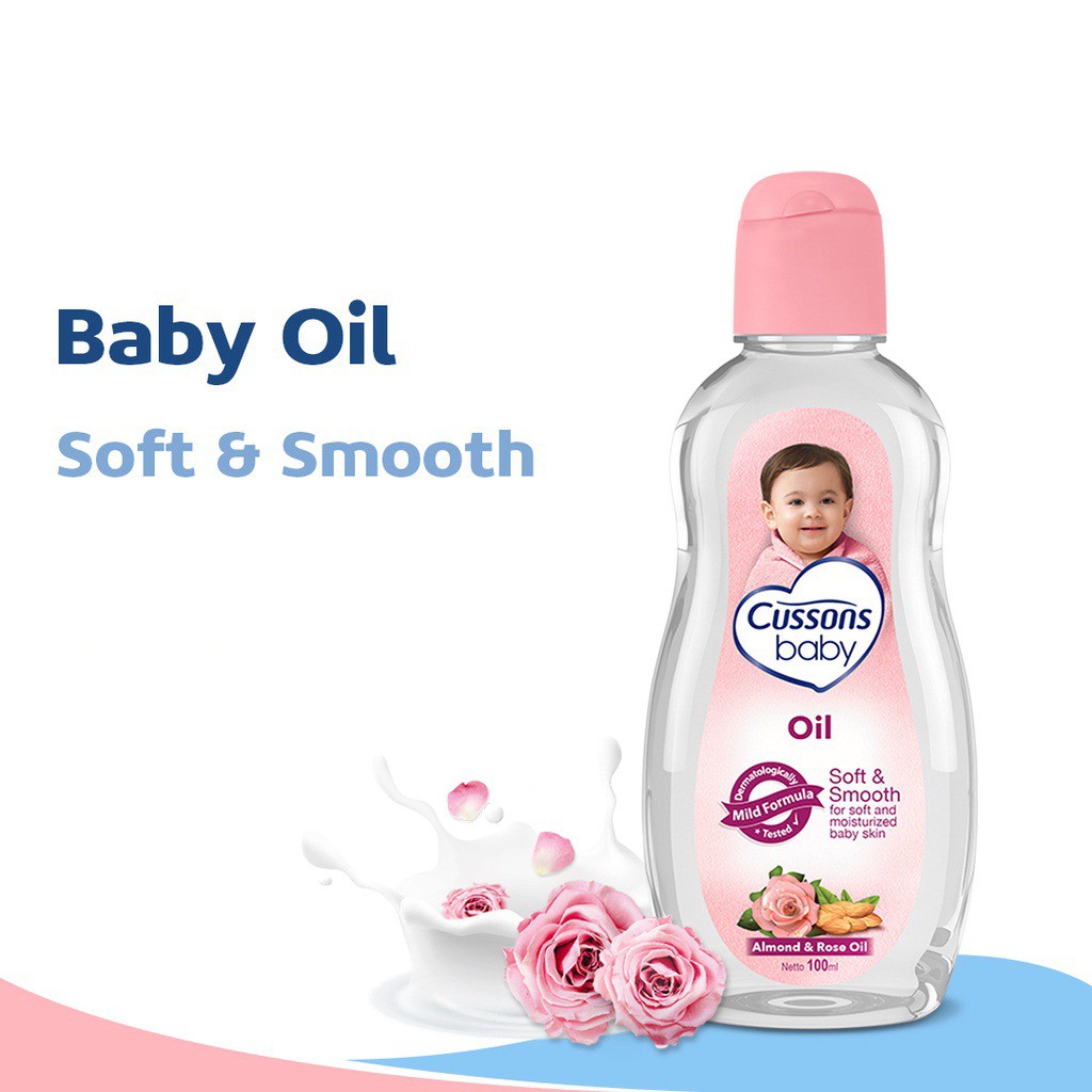 Cussons Baby Oil 50+50ml | Minyak Bayi