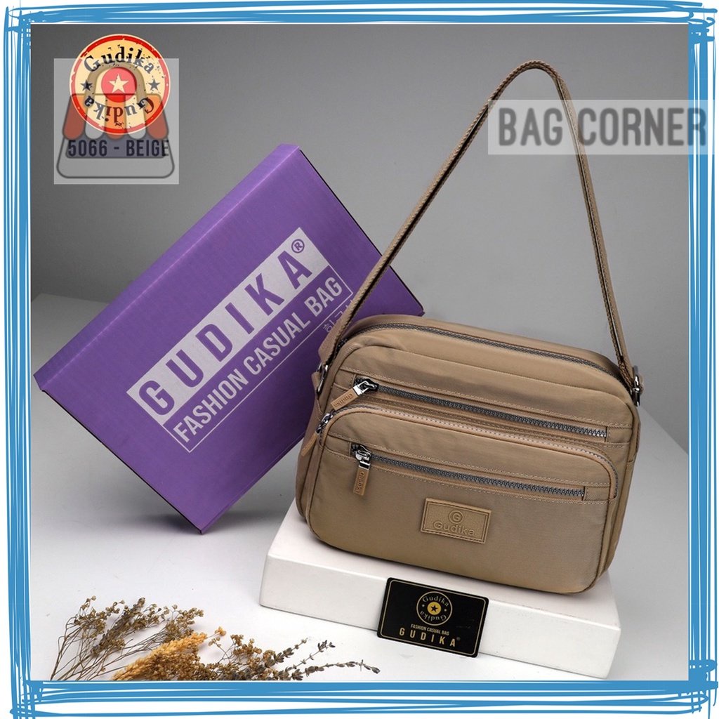 BagCorner - GUDIKA - Tas Selempang Wanita Keren Import Original 5066 - Tas Wanita Selempang Bahu Kek