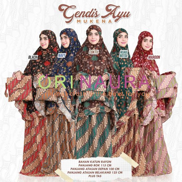 MUKENA GENDIS AYU | ORI NAURA