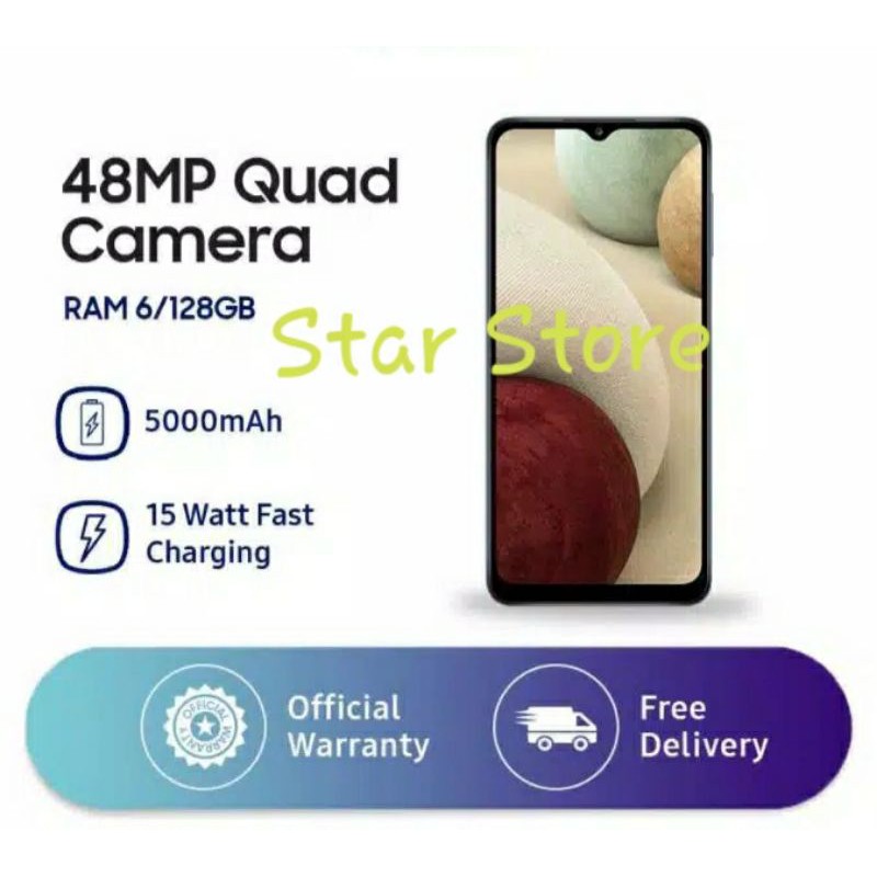 Samsung A12 Ram 4/128 & 6/128 Garansi RESMI