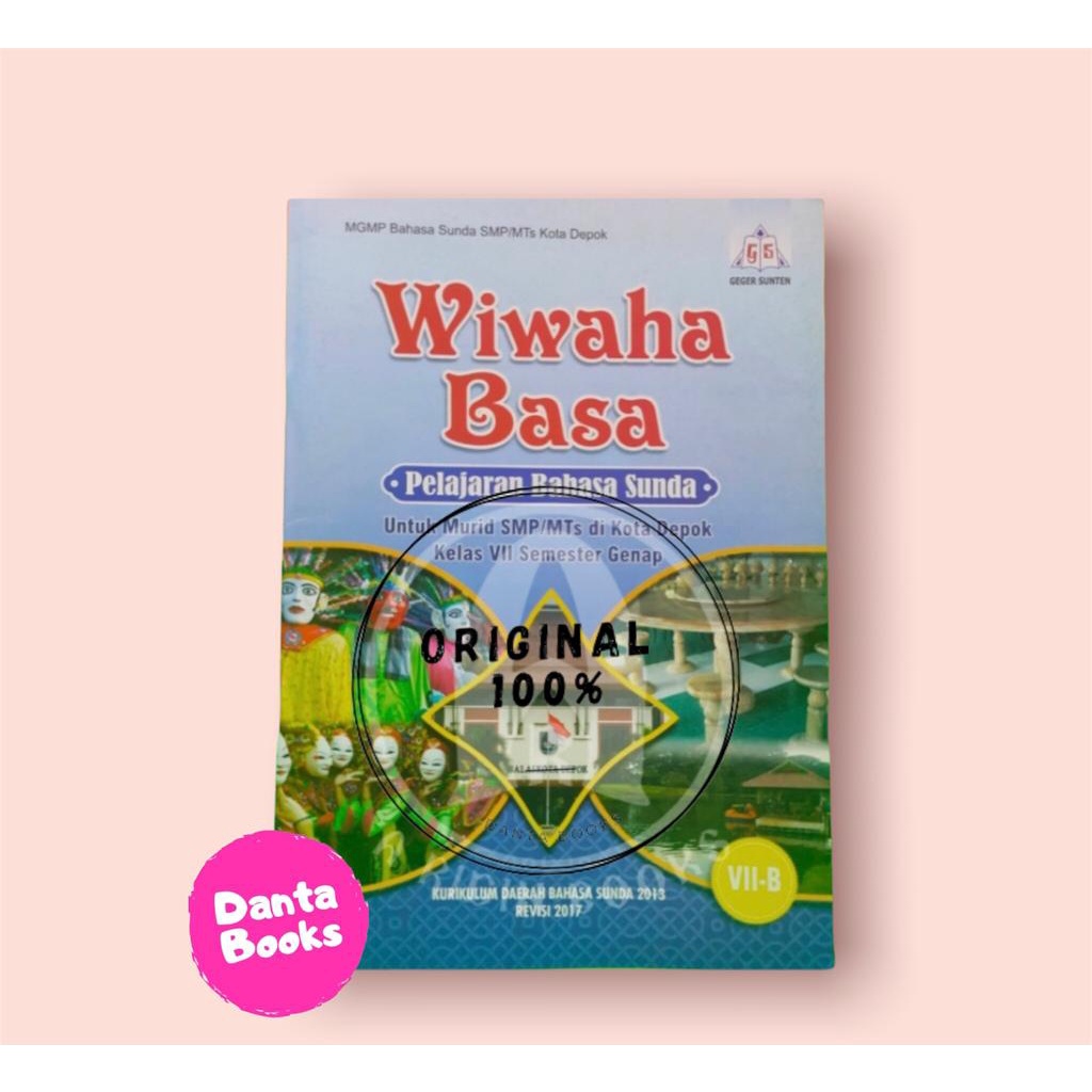 Buku Wiwaha Basa SMP Kelas VIII Semester Genap-  Buku Bahasa Sunda Geger Sunten SMP kelas 8 /SMP Kel