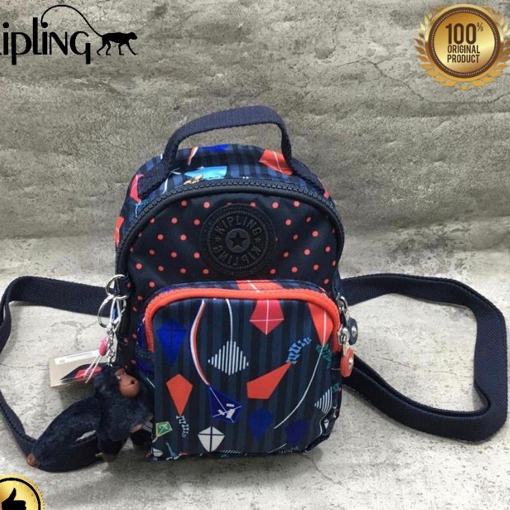 Tas Kipling Alber Disney's Mary Poppins 3in1 Convertible Bag Kecil Mini Small 3F Ransel Selempang