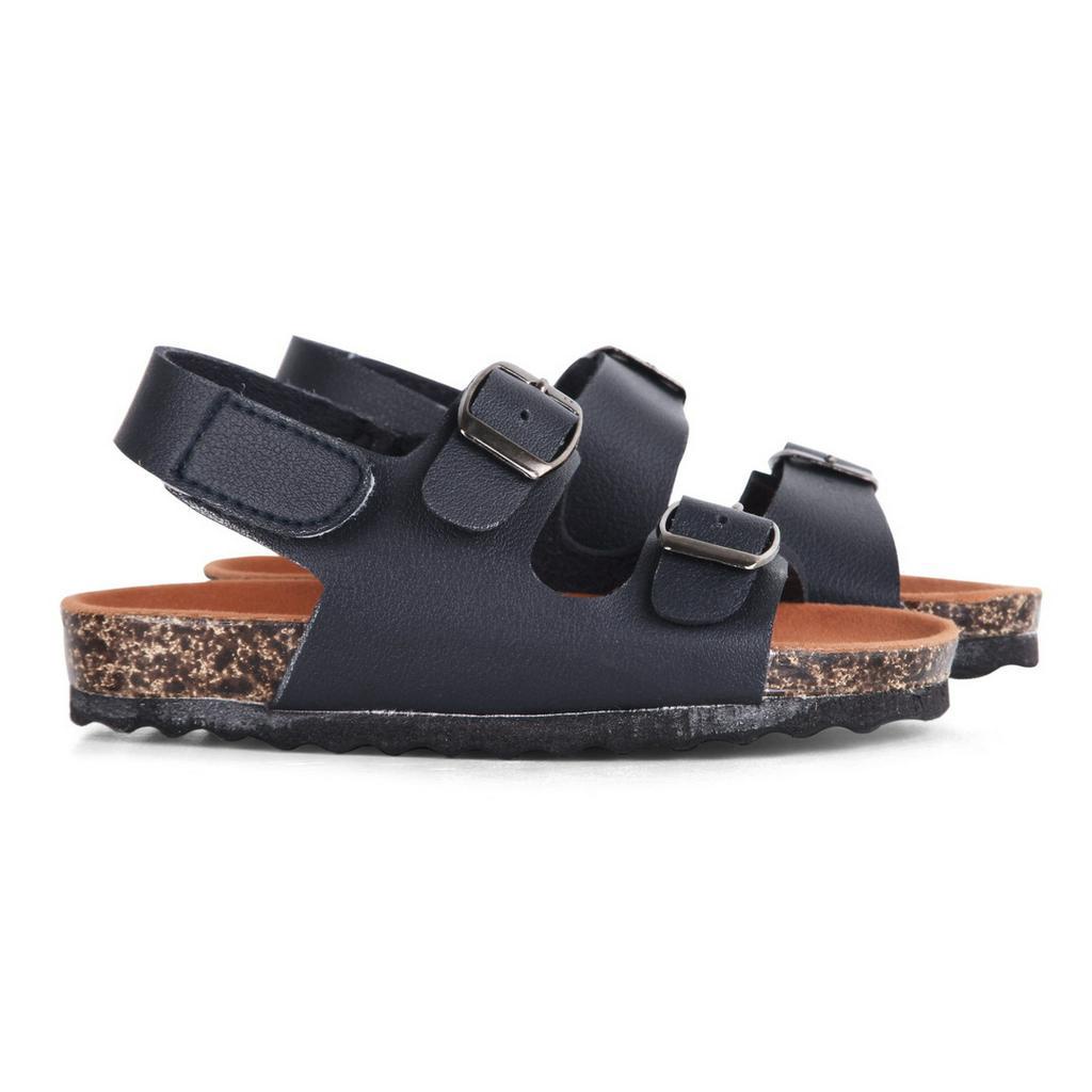 Sandal Anak Unisex Usia 1 Sampai 2 Tahun Model Casual CHT4 Navy