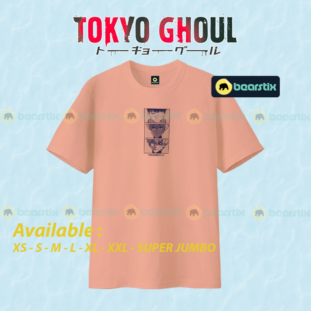 KANEKI KEN TOKYO GHOUL X UNIQLO TSHIRT ANIME MANGA STREETWEAR KAOS DISTRO - BEARSTIX