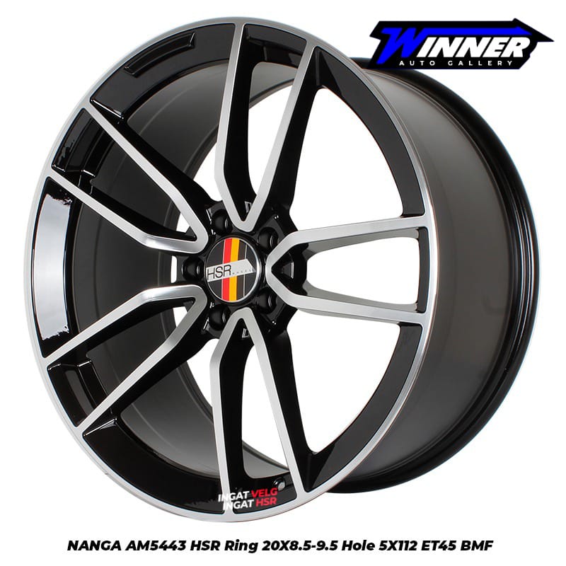 VELG RACING HSR NANGA RING 20 VELG MERCEDES GLORY 580 VW TIGUAN DLL