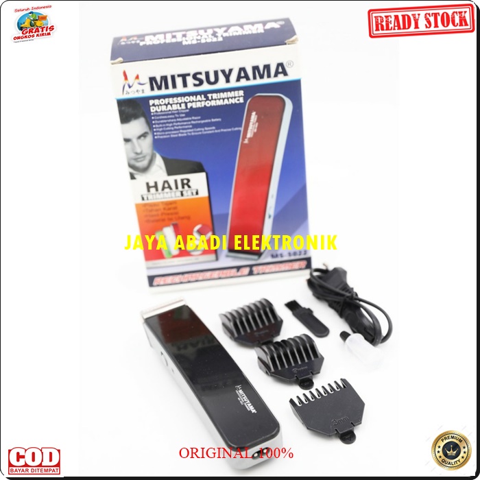 G192 ORIGINAL ALAT CUKUR RAMBUT BULU CUKURAN CAS CHARGER MESIN POTONG HAIR CUT PORTABLE CASAN BATERAI KUMIS JENGGOT BATERY BATERRY PISAU TRIMER CLIPPER PANGKAS MINI SLIM PEMANGKAS LISTRIK ELEKTRONIK ELEKTRIK PEMOTONG MITSUYAMA G192  mitsuyama original Ala