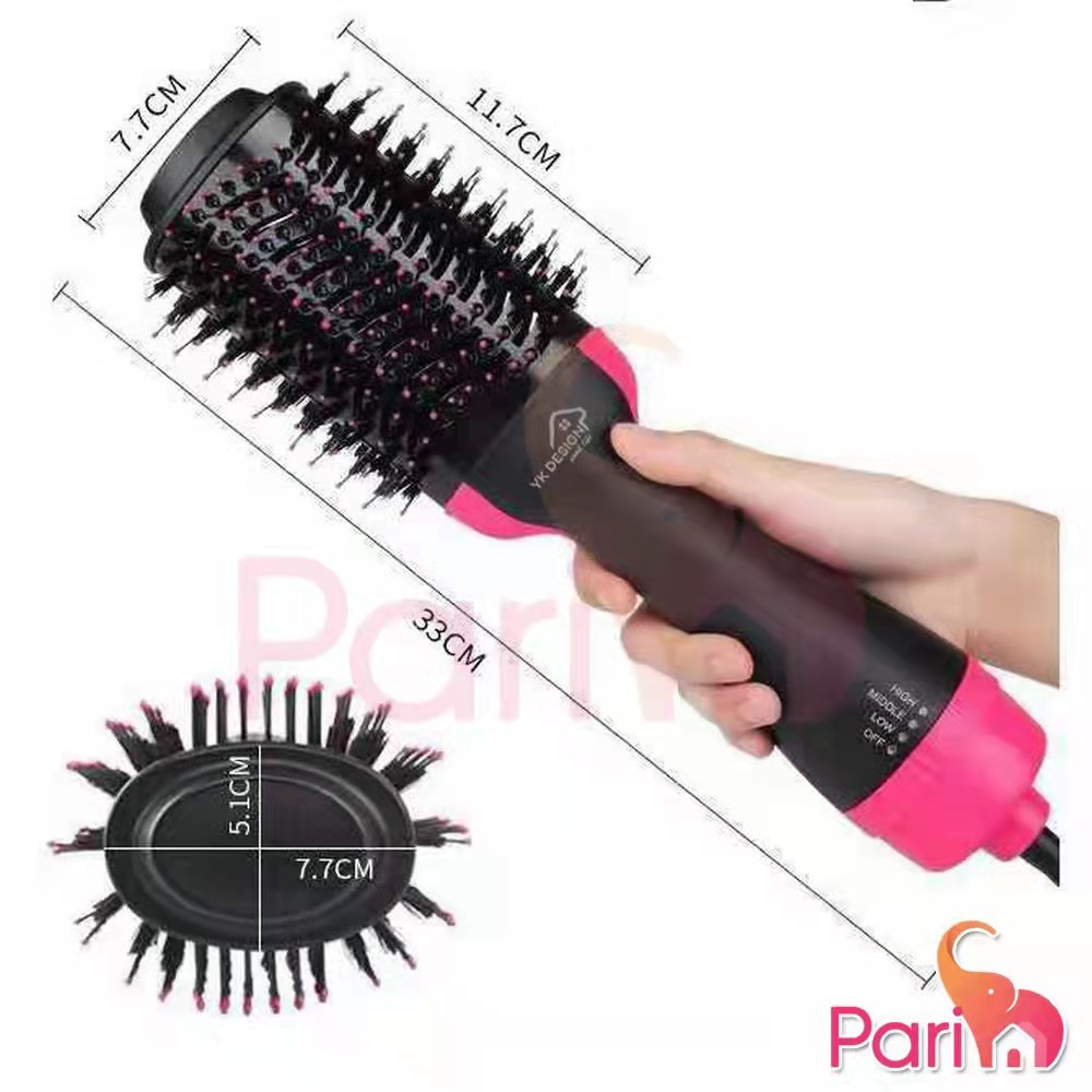 One Step Hairdryer and Styler Alat Rambut / Pengeriting Rambut 4in1 YK-163