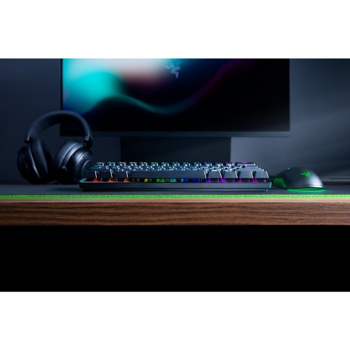 Keyboard Gaming RAZER Hunstman MINI |  PURPLE 60% Clicky Optical Switch