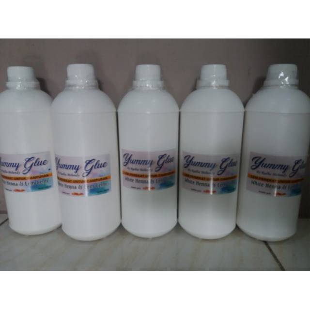 

yummy glue terlaris,lem whitehenna & gems terkuat