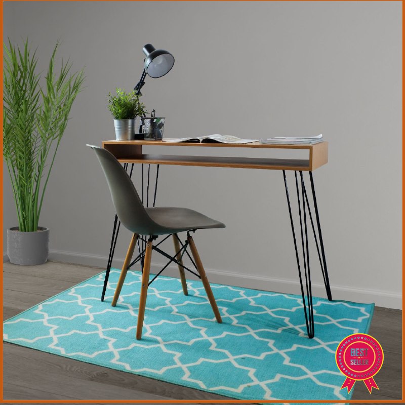 Meja Komputer Tulis Kerja Belajar Gaming 100x35 Simple Minimalis