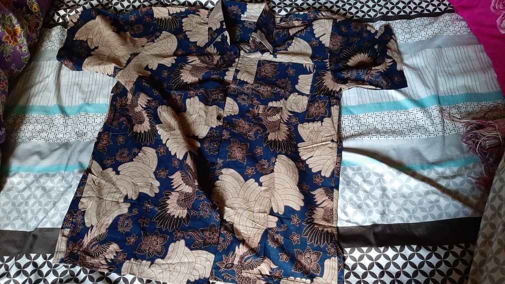 Atasan Batik Dolby Dolbi Dobby Doby Tenun Sutra Tulis Halus Katun Atbm Baron ,sarombit Atasan