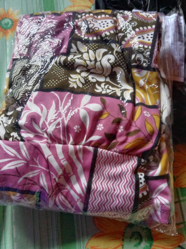 Tunik Ersy Etnic Batik Lengan Karet Gl Fashion