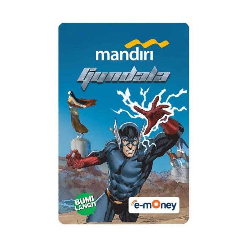 Mandiri E-Money edisi Bumi Langit - Gundala Kartu Emoney