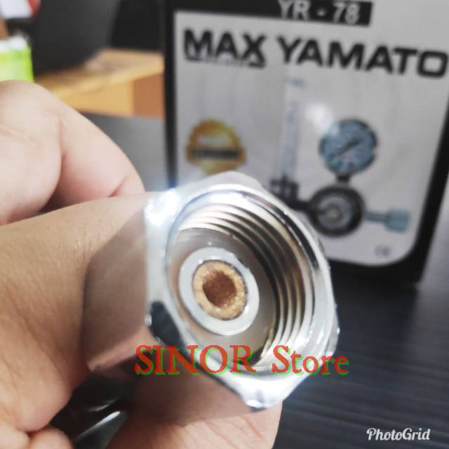 Regulator Las CO2 Mig Mag Yamato ORIGINAL Tabung Las CO Welding