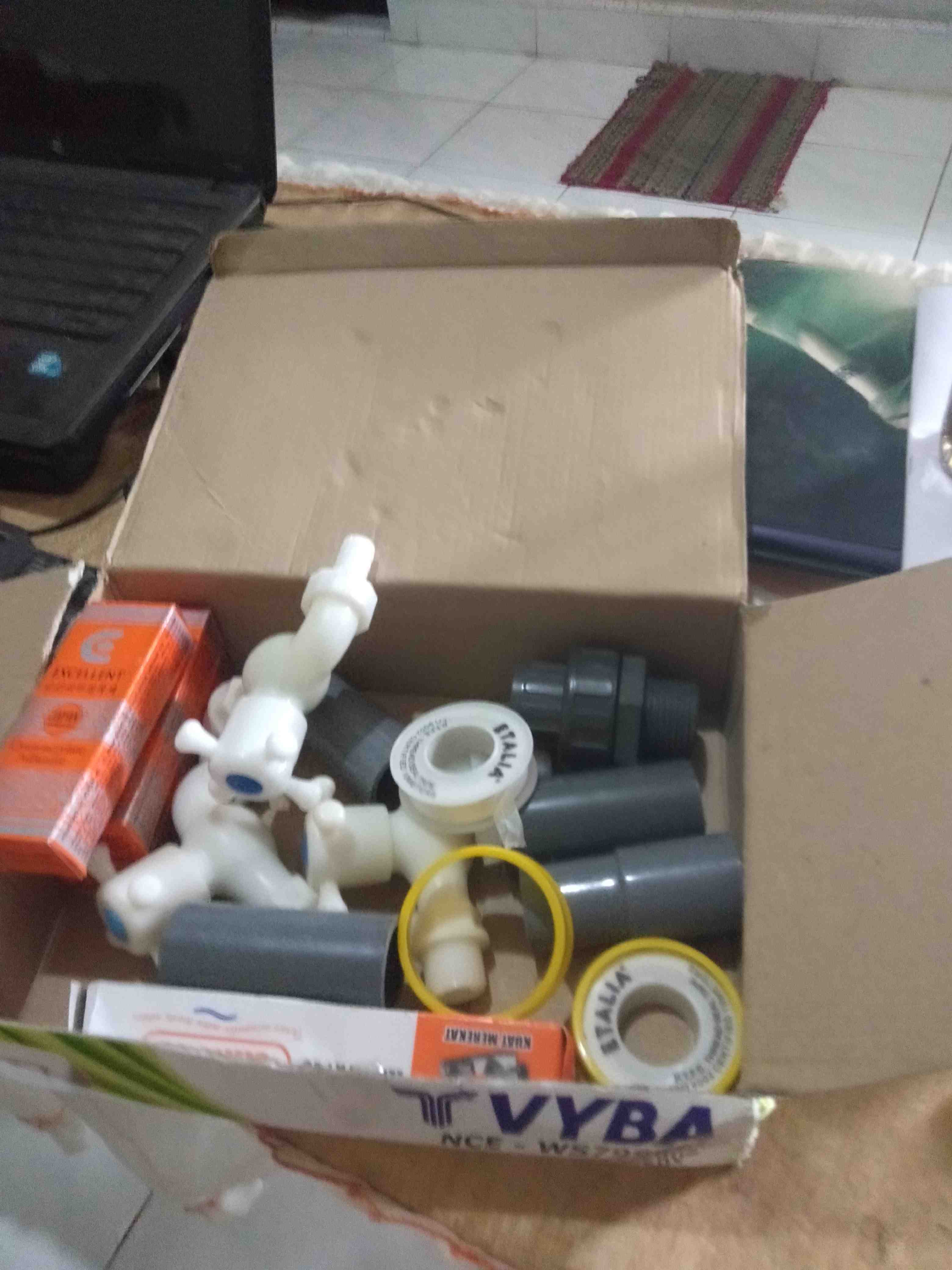 Nipple Watermoor 1 X 3/4 Grest Pvc Nepel Water Mur