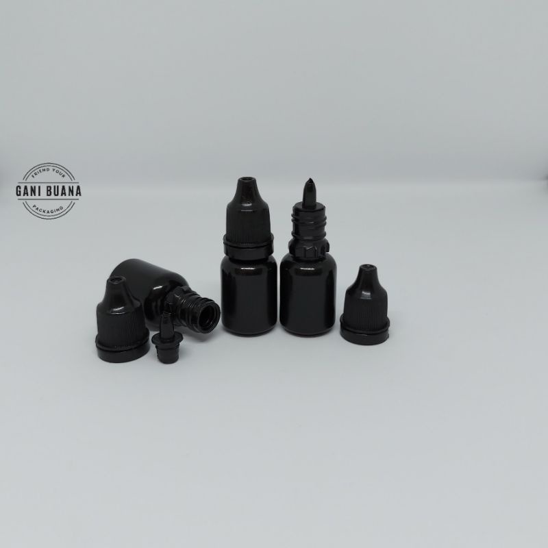 BOTOL TETES 10ML HITAM SEGEL