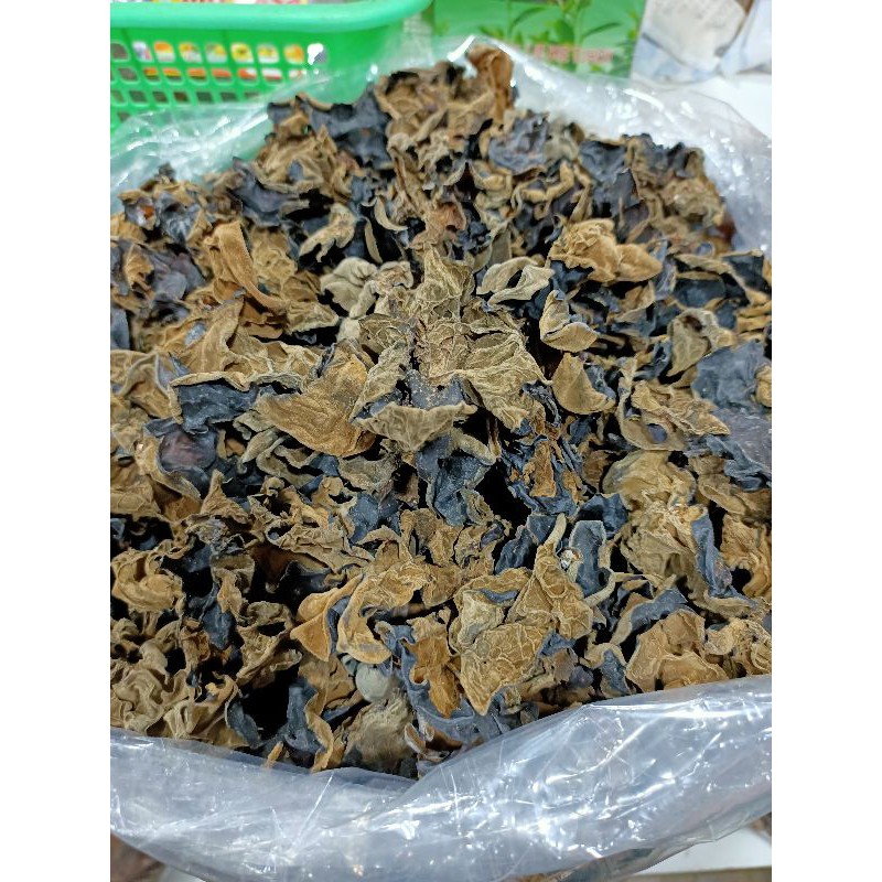 

Jamur Kuping Hitam Kering / Dried Black Fungus / Makje / Bokni / Bokji