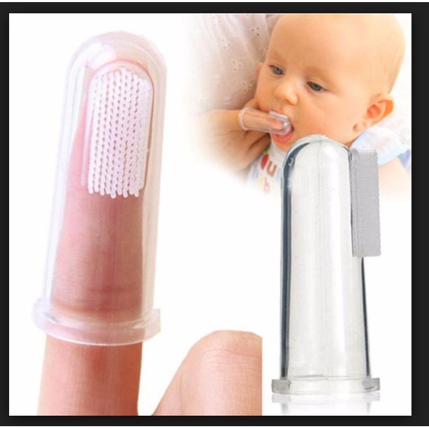 HK Finger Toothbrush Sikat Gigi Bayi Sikat Lidah Bayi