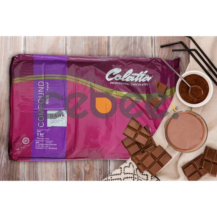 

Hot Sale Cokelat / Coklat Colatta Dark Compound Chocolate 5Kg 057