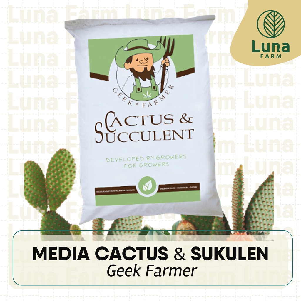 Media Tanam Kaktus dan Sukulen Metan Geek Farmer