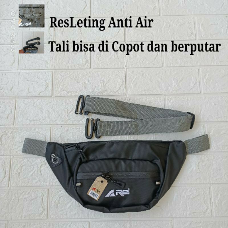 Tas Selempang Pinggang Pria Scope Arei Outdoorgear Waistbag Pria Waterproof Anti Air Premium Murah