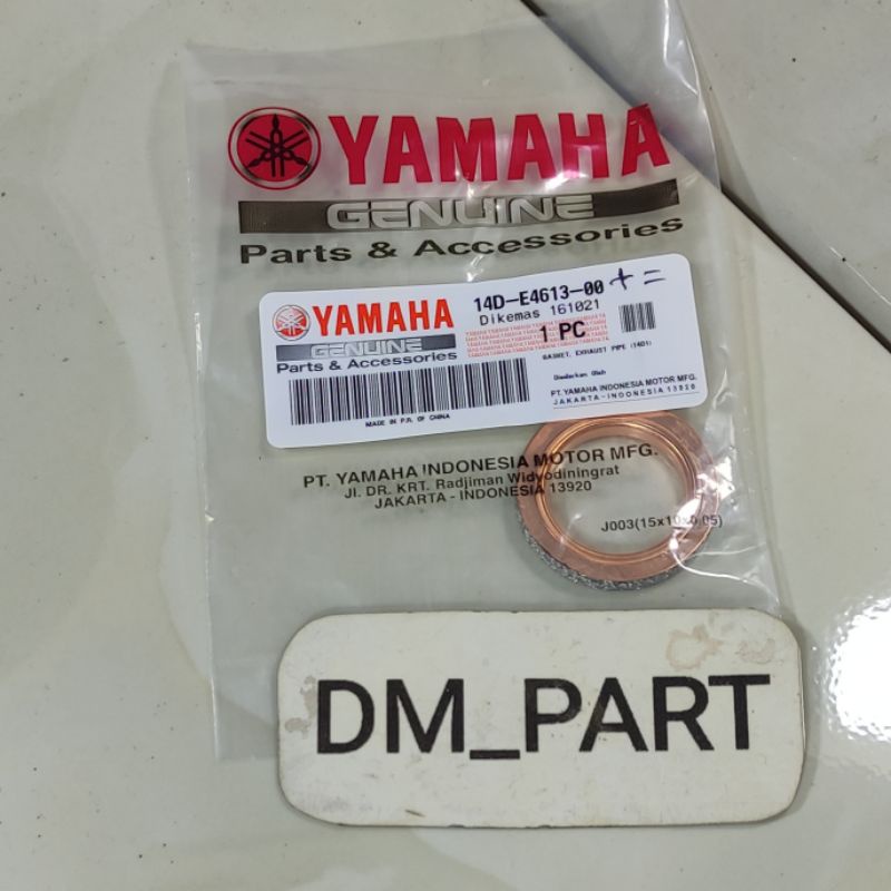 PAKING PACKING KENALPOT KNALPOT MIO EGO J SOUL GT FINO FI XRIDE 115 AEROX 125 ASLI ORI