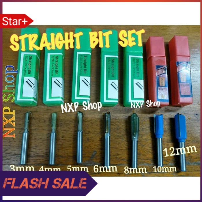straight bit set   router bits set   mata router set   mata profil set