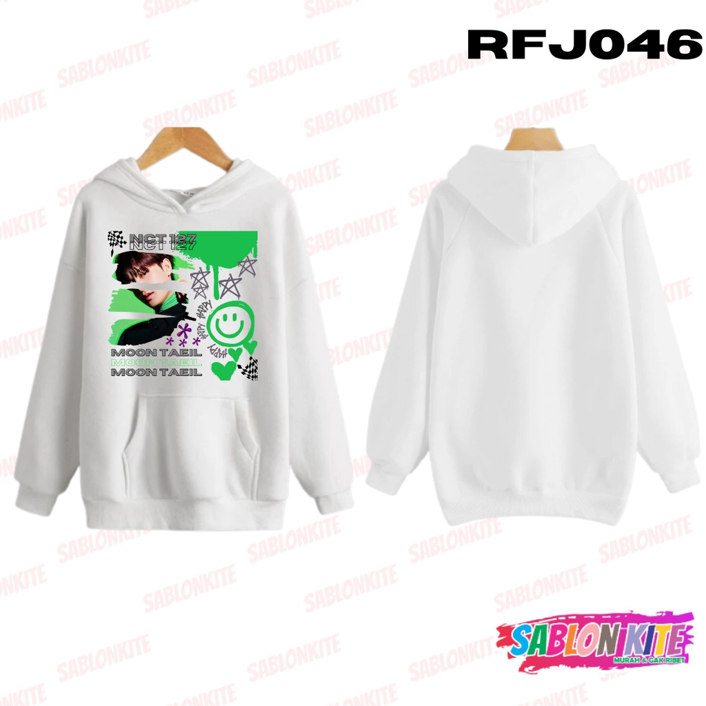 MURAH!!! HOODIE SWEATER NCT 127 MOON TAEIL STICKER PAINT RFJ046