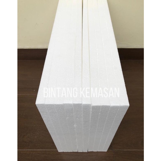 

Senikertas- Styrofoam Lembaran 100 X 50 X 10Cm Hard Density 20 Lembaran Foam -Kertas-Seni.
