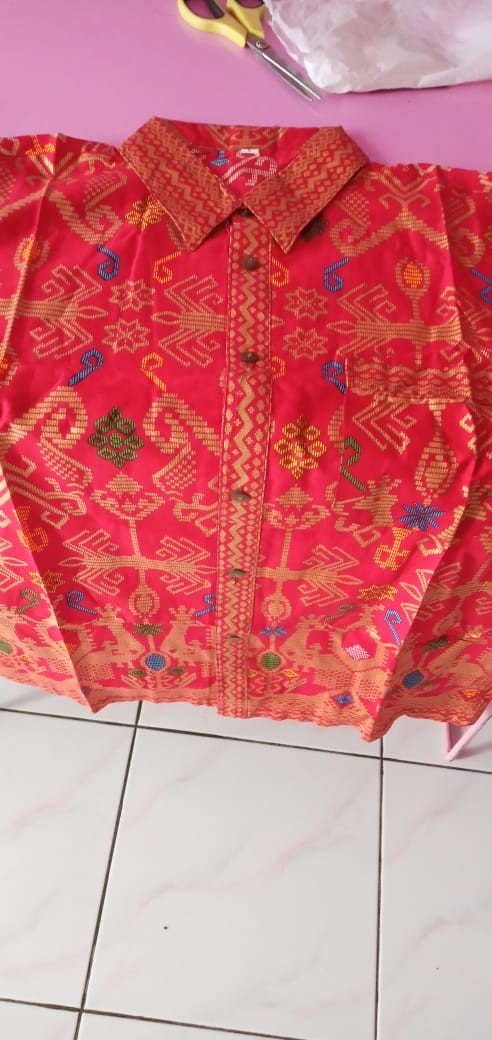 Qnunbatik Kemeja Batik Lengan Panjang Standard - 5l Narita Prodo