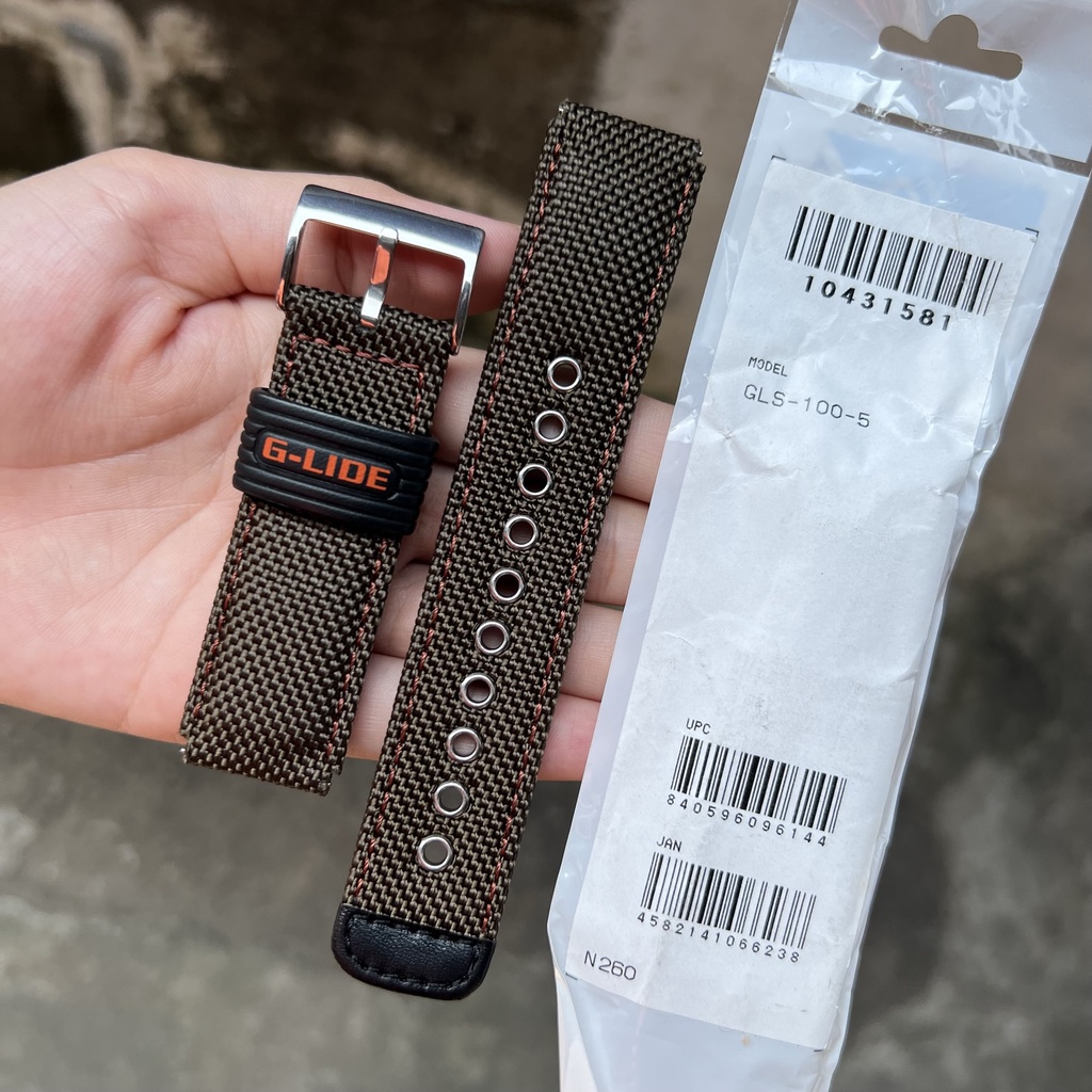 Tali jam tangan casio GLS-100 5 original strap band GLS 100