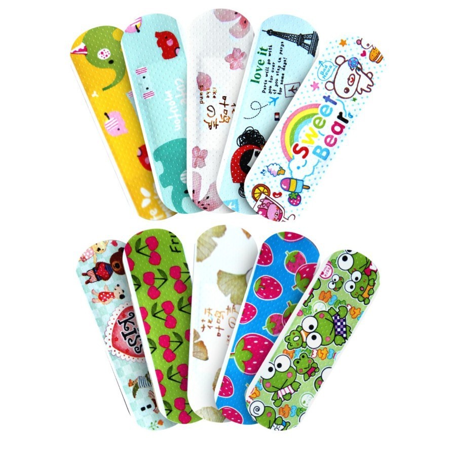 Onemed Plesterin Kids  Plesterin Anak Onemed Dengan Warna Dan Motif Lucu Isi 25 Pcs