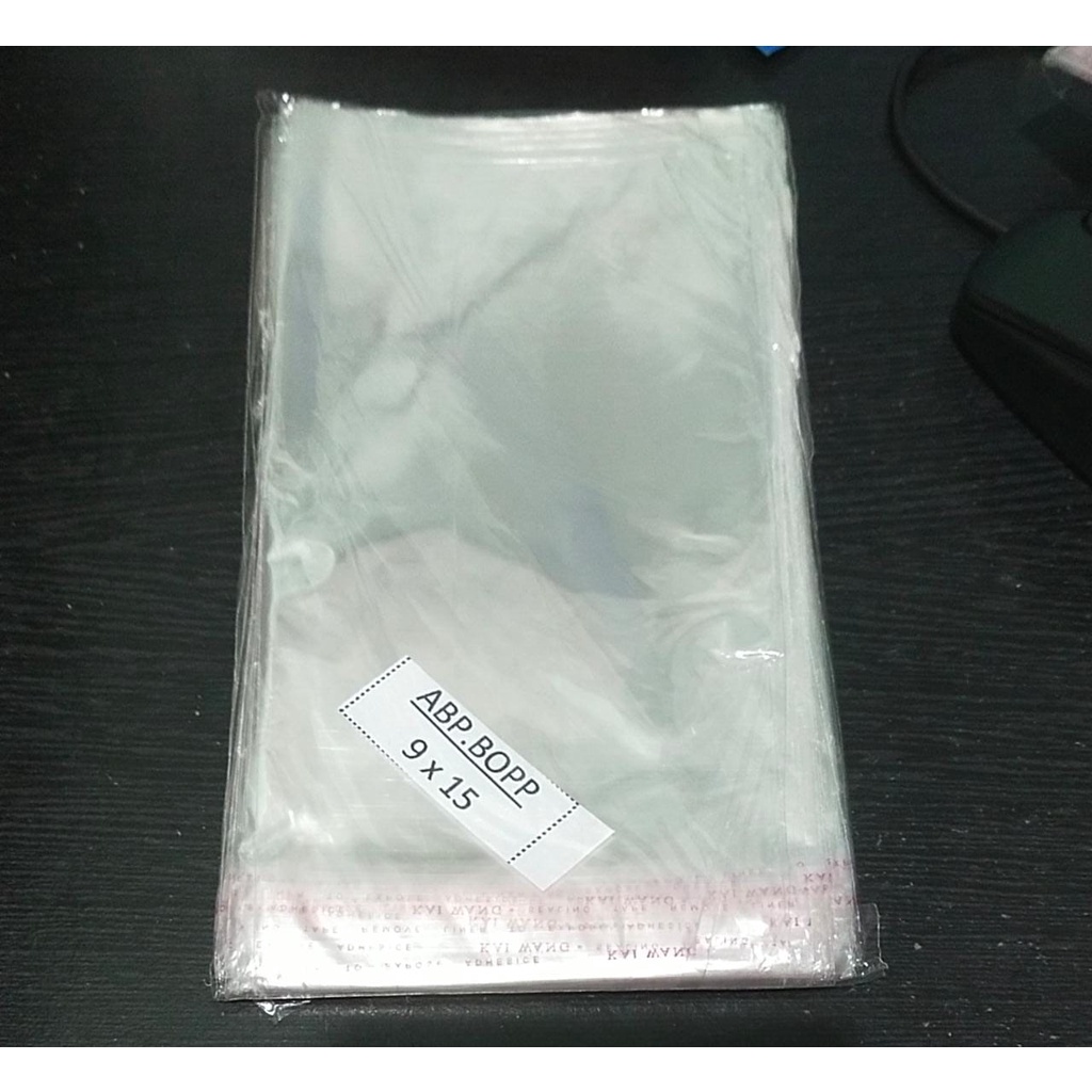 

Plastik Uang OPP LEM isi 100 Lembar/ Plastik Seal Rekatan DUIT 7X15 cm