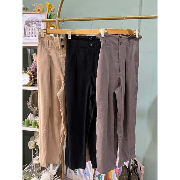 Gu by Unq highwaist pants// No Belt