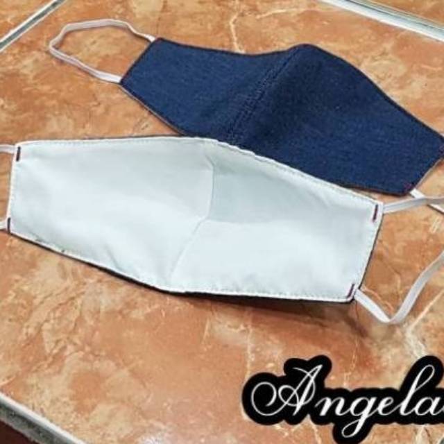 SALE!!!BELI 5pc FREE 1pc MASKER KAIN DENIM 3 PLY / 3 LAPIS