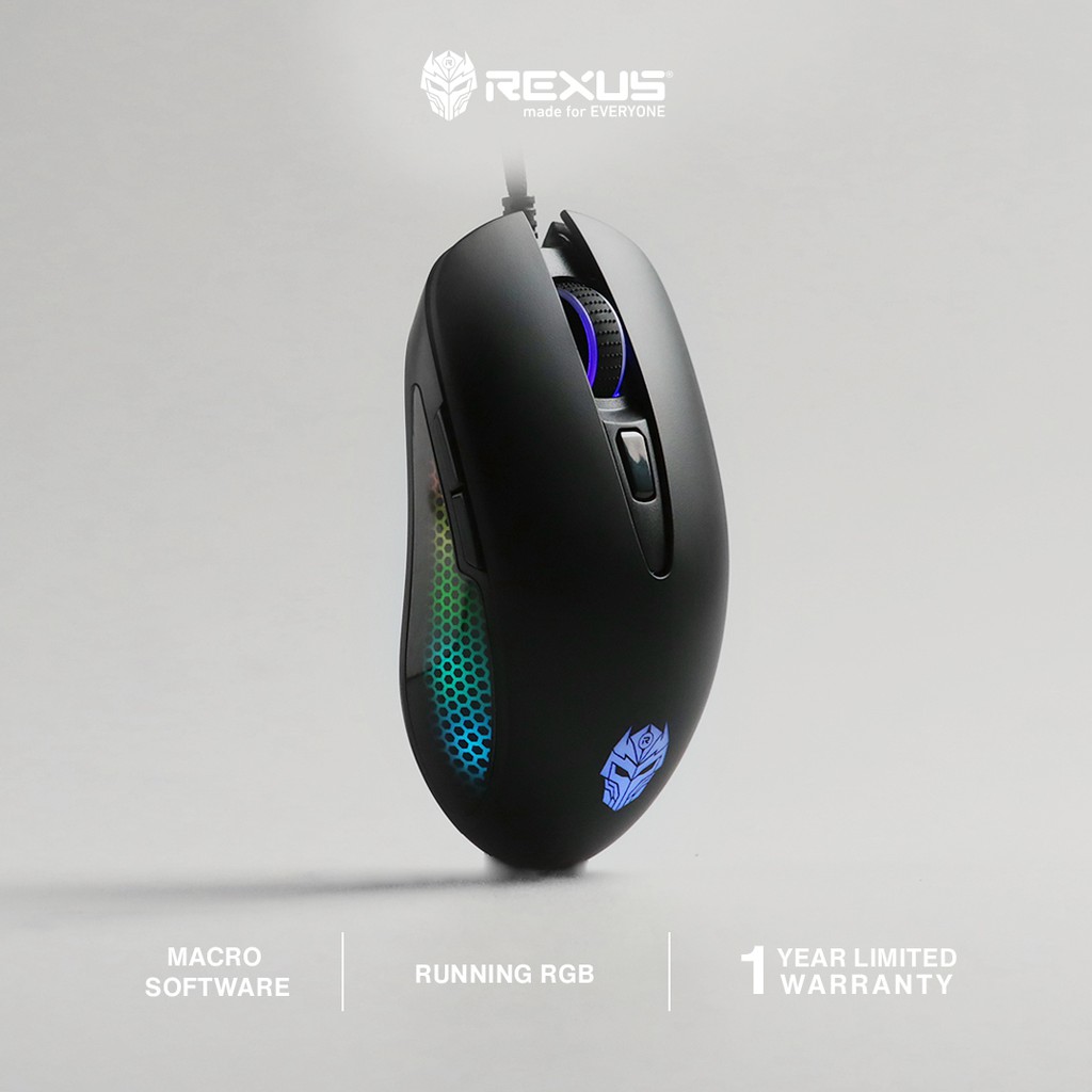 Rexus Mouse Gaming Arsa 12400 DPI