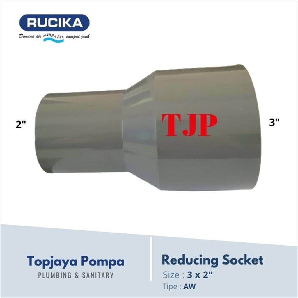 V.SOCK / REDUCER PVC AW RUCIKA 3 X 2&quot;