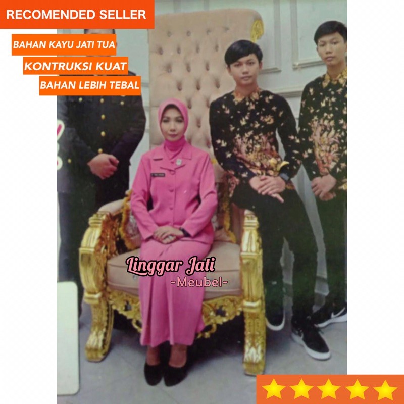 KURSI RAJA KURSI BELLAGIO KURSI MEWAH KURSI SYAHRINI KURSI RATU KURSI FOTO STUDIO