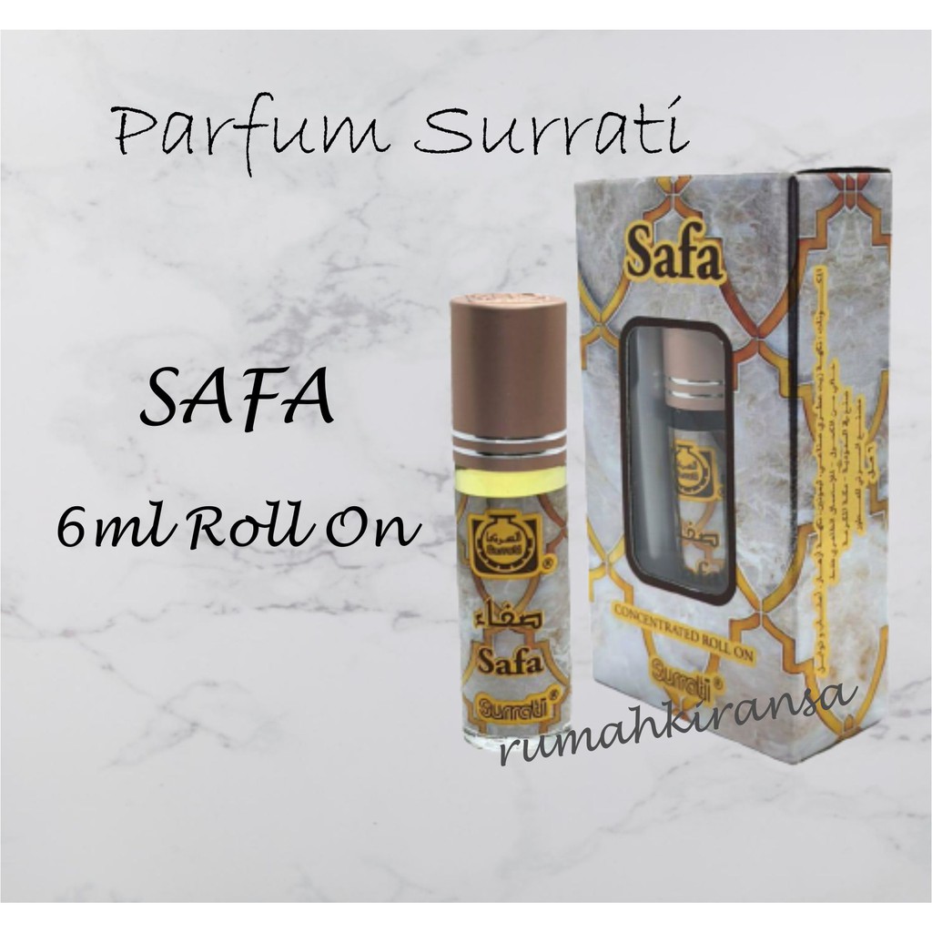 Parfum SAFA 6ml Roll On | Parfum Surrati | Surrati Perfumes | Bibit Minyak Wangi